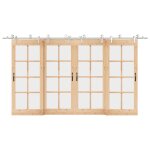 Vidaxl kit fixation porte coulissante 200 cm acier inoxydable argenté Vidaxl kit fixation porte coulissante 200 cm acier inoxydable argenté