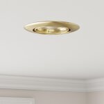 Vidaxl lampes ensemble de 12 or mtal, plastique 9 cm lger