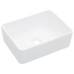 Vidaxl lavabo 40x30x13 cm cramique blanc
