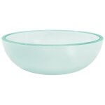 Vidaxl lavabo verre tremp 35x12 cm dpoli