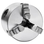 Vidaxl mandrin de tour auto - centrant � 3 m�choires 80 mm acier