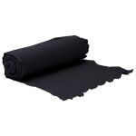 Vidaxl membrane gotextile noir 1 x 50 m fibre de polyester