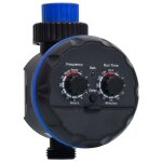 Vidaxl minuterie d?eau � sortie unique avec vannes � bille