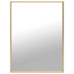 Vidaxl miroir dor 80x60 cm