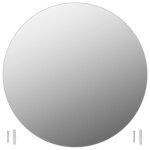 Vidaxl miroir mural 50 cm rond verre Vidaxl miroir mural 50 cm rond verre