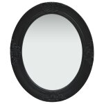 Vidaxl miroir mural style baroque 50x60 cm noir Vidaxl miroir mural style baroque 50x60 cm noir