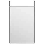 Vidaxl miroir de porte noir 40x60 cm verre et aluminium Vidaxl miroir de porte noir 40x60 cm verre et aluminium