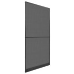 Vidaxl moustiquaire  charnire pour portes anthracite 100x215 cm