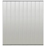 Vidaxl moustiquaire de porte rideau en maille 10 pcs noir 240x240 cm