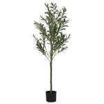 Vidaxl olivier artificiel 450 feuilles 120 cm vert