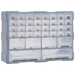 Vidaxl organisateur multi - tiroirs avec 38 tiroirs 52x16x37, 5 cm Vidaxl organisateur multi - tiroirs avec 38 tiroirs 52x16x37, 5 cm