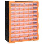 Vidaxl organisateur multi - tiroirs avec 60 tiroirs 38x16x47, 5 cm Vidaxl organisateur multi - tiroirs avec 60 tiroirs 38x16x47, 5 cm
