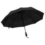 Vidaxl parapluie pliable automatique noir 104 cm