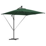 Vidaxl parasol banane a mt dport vert 249 x 249 x 250 cm