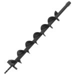 Vidaxl perceuse de tarire acier 80 mm