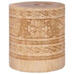Vidaxl pied de parasol autre marron ø34 x 40 cm bois massif Vidaxl pied de parasol autre marron ø34 x 40 cm bois massif