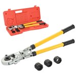 Vidaxl pince à sertir hydraulique 16 - 20 - 26 - 32 mm Vidaxl pince à sertir hydraulique 16 - 20 - 26 - 32 mm