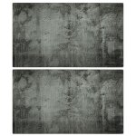 Vidaxl planches  dcouper 2 pcs motif de bton verre tremp