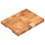 Vidaxl planche � d�couper 40x30x3, 8 cm bois d'acacia massif