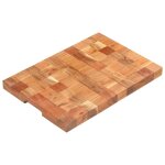 Vidaxl planche � d�couper 50x34x3, 8 cm bois d'acacia massif