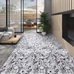 Vidaxl planches de plancher planches de sol cuisine salle de bain chambre  coucher salle de sjour pvc ...