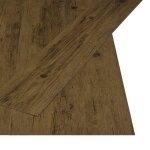 Vidaxl planches de sol autoadhsives 4, 46 ma 3 mm pvc marron naturel