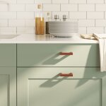 Vidaxl poignes d'armoire 10 pcs bronze 64 mm acier inoxydable