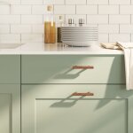 Vidaxl poignes d'armoire 20 pcs bronze 64 mm acier inoxydable