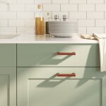 Vidaxl poignes d'armoire 20 pcs bronze 96 mm acier inoxydable