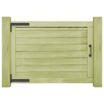 Vidaxl portail de jardin bois de pin impr�gn� 75x100 cm