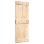 Vidaxl porte 85x210 cm bois massif de pin Vidaxl porte 85x210 cm bois massif de pin