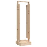 Vidaxl porte - bûches 33, 5x30x110 cm bois massif de pin Vidaxl porte - bûches 33, 5x30x110 cm bois massif de pin