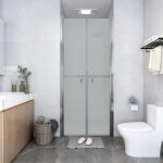 Vidaxl porte de douche esg dpoli 81x190 cm