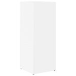 Vidaxl porte - parapluie blanc 25 x 24. 5 x 64. 5 cm bois d'ing�nierie