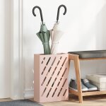 Vidaxl porte - parapluies rose m�tal moyenne motif porte - parapluies