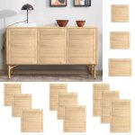 Vidaxl porte  persiennes bois de pin massif 99, 3x39, 4 cm
