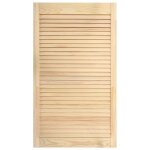 Vidaxl porte  persiennes bois de pin massif 99, 3x49, 4 cm