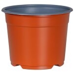 Vidaxl pot � fleurs 50 pcs c�ramique Ø 15 x 12, 5 cm plastique