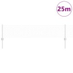 Vidaxl poteaux de cl�ture 11 pcs u - channel 40 cm en acier galvanis�, vidaxl cl�ture hexagonale 0. 4x25 ...