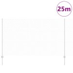 Vidaxl poteaux de clture 22 pcs u - channel 140 cm acier galvanis, vidaxl clture hexagonale 1, 4x25 ...