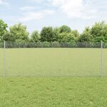 Vidaxl poteaux de clture 5 pcs u - channel 80 cm acier galvanis, vidaxl clture hexagonale 0, 8x10 ...