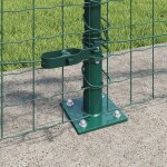 Vidaxl poteaux de clôture avec bases 13 pcs Ø32mm 110cm acier galvanisé Vidaxl poteaux de clôture avec bases 13 pcs Ø32mm 110cm acier galvanisé