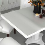 Vidaxl protecteur de table mat 70x70 cm 2 mm pvc