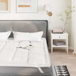 Vidaxl protge - matelas blanc 180x200 cm