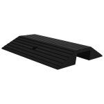 Vidaxl rampe de seuil de pont 49x39x7, 5 cm caoutchouc