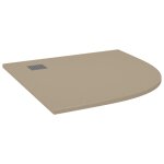 Vidaxl receveur de douche smc marron 90x90 cm