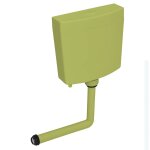 Vidaxl rservoir de toilette avec entre d'eau infrieure 3 / 6 l olive