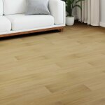 Vidaxl rev�tement de sol en laminate 15 pcs cr�me p�le