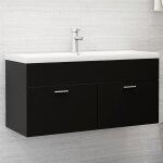 Vidaxl rideaux de porte anti - insectes 2pcs avec aimants noir 220x130cm