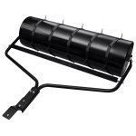 Vidaxl rouleau a gazon de jardin et colliers d'aérateur noir 63 l fer Vidaxl rouleau a gazon de jardin et colliers d'aérateur noir 63 l fer